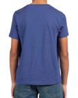 YOUTH Vector Tee - Heather Cobalt